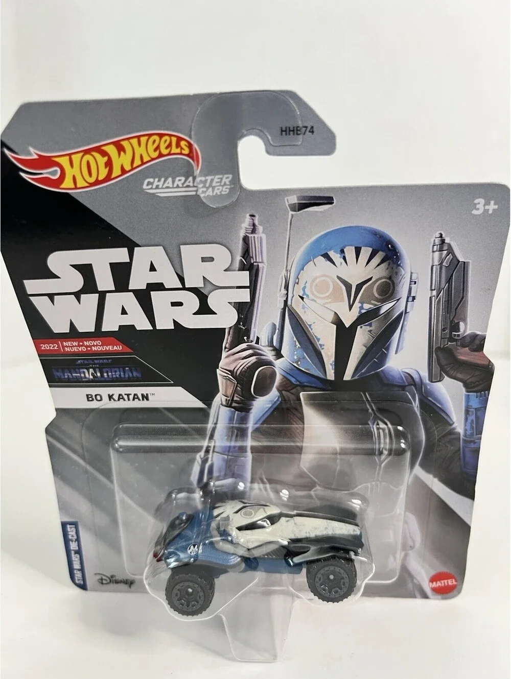 NEW Mattel HDL46 Hot Wheels Star Wars BO KATAN DieCast 1:64 Character Car